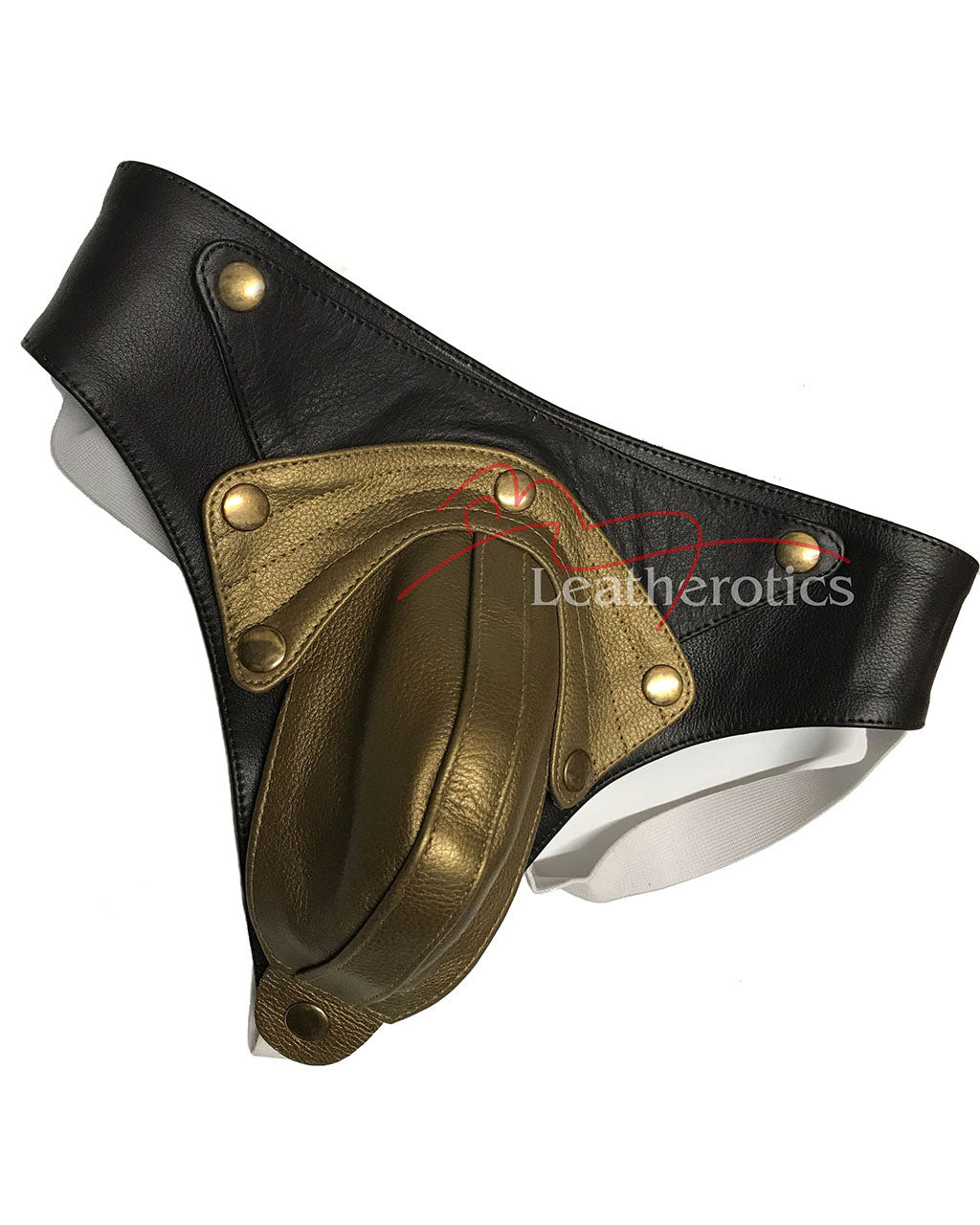 Men's Gold Jock 026 Leather