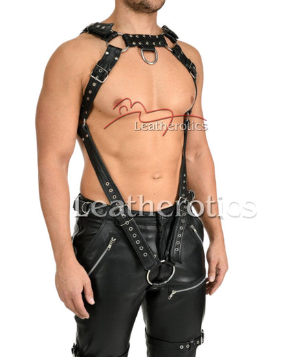 Leather Body Harness Belt Hr3