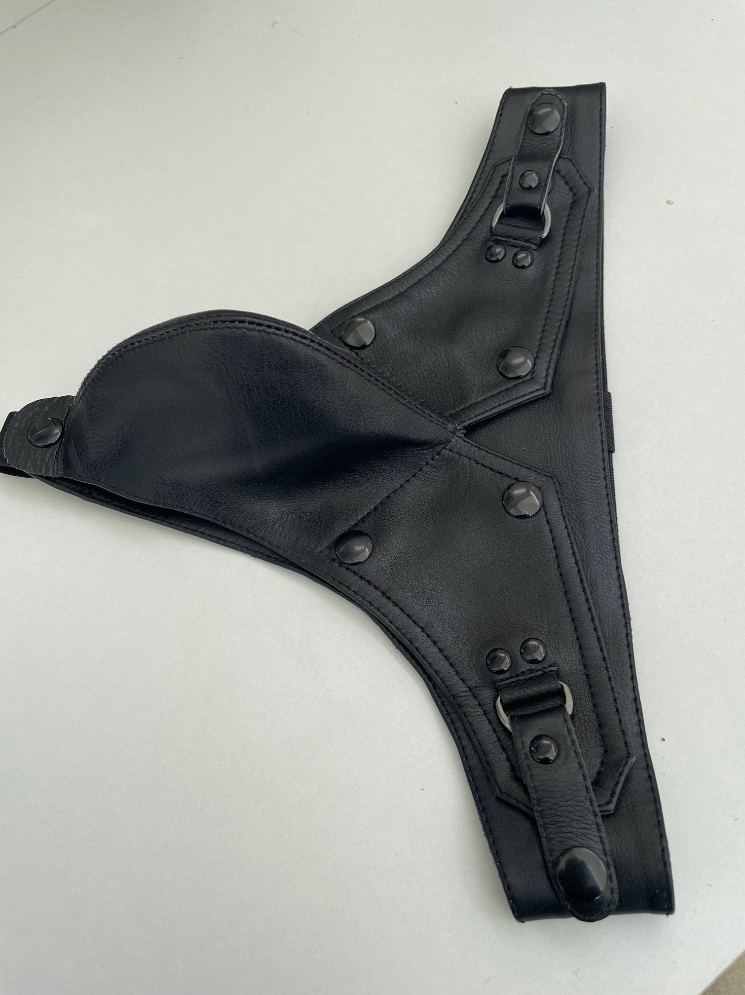 Men's Leather Jock Pouch 030