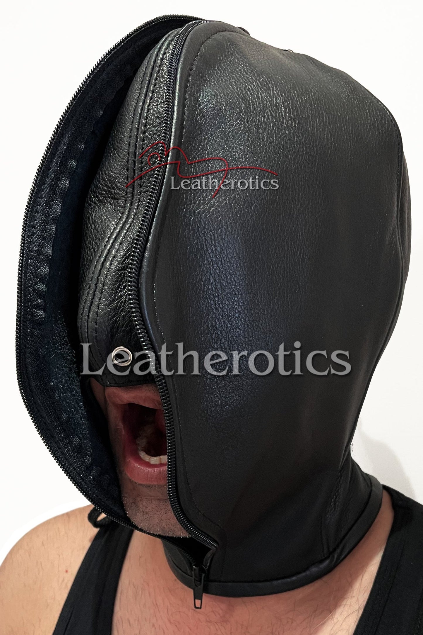 Leather Bondage Open Mouth M5-NW