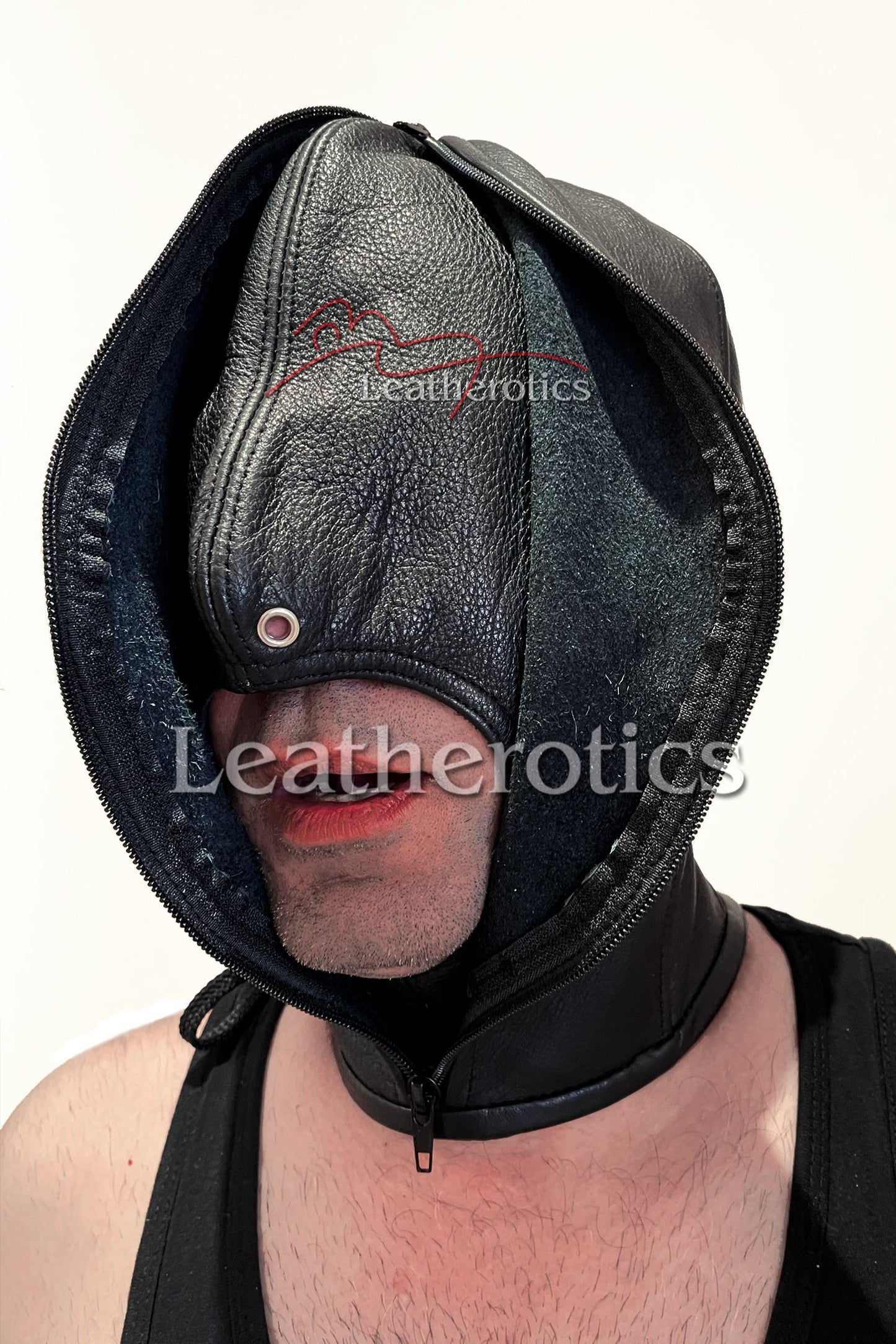 Leather Bondage Open Mouth M5-NW