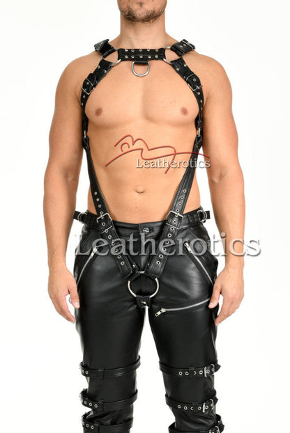 Leather Body Harness Belt Hr3