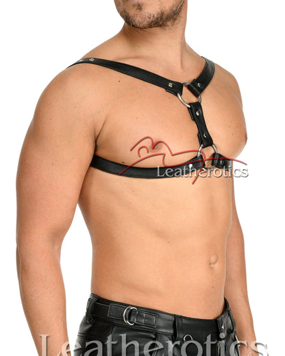 Men's Leather Harness Belt Hr1