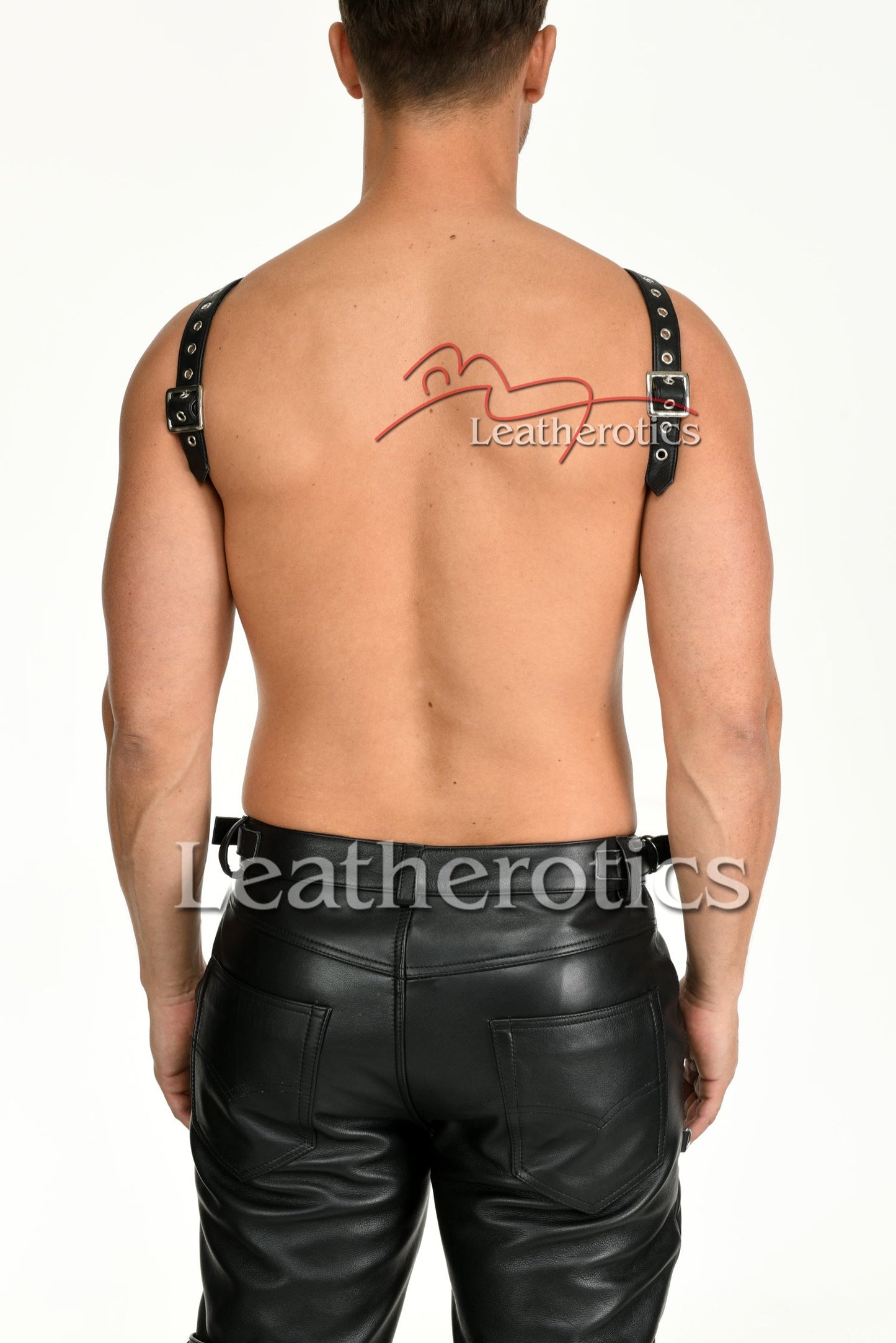 Men's Leather Harness Belt Hr1