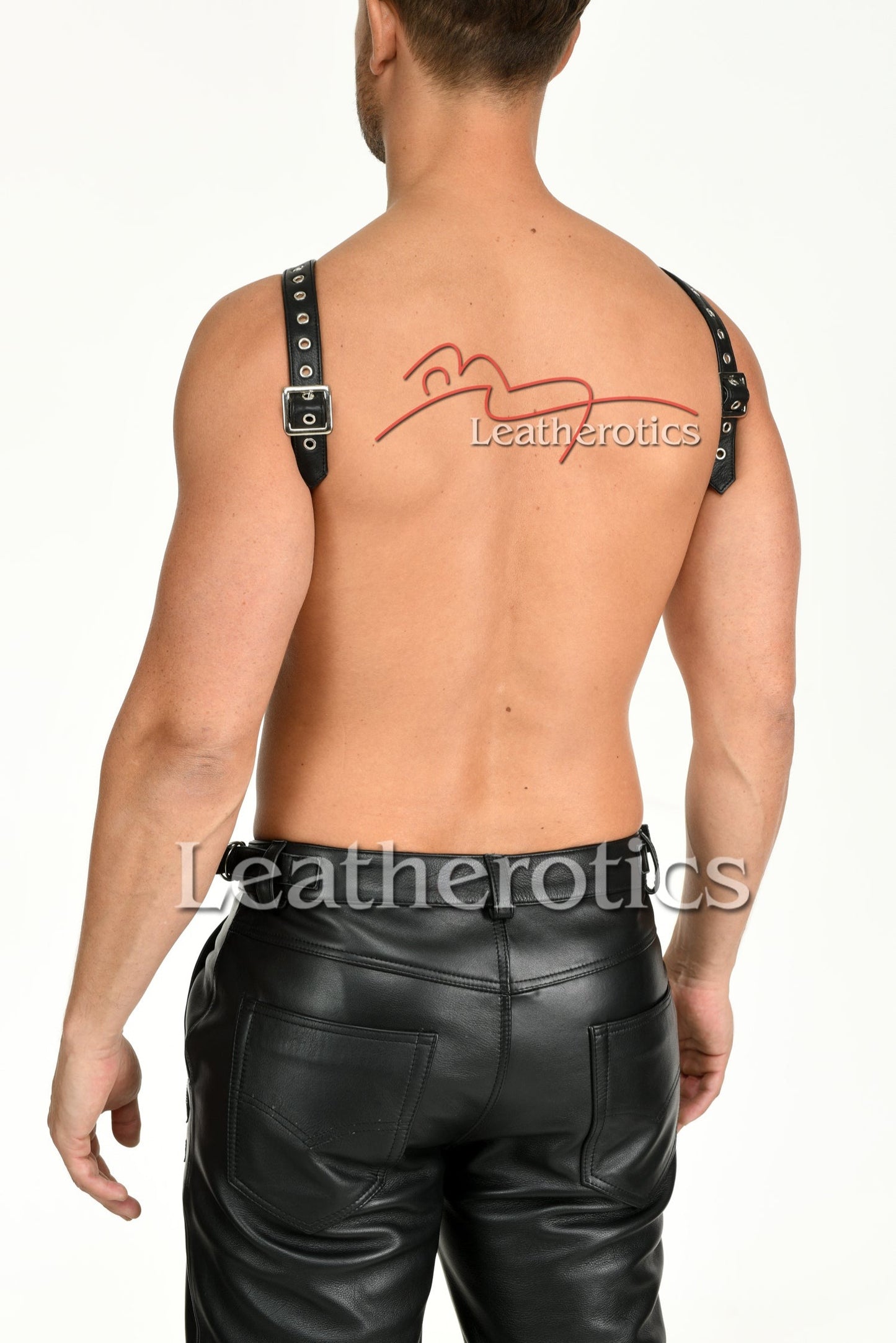 Men's Leather Harness Belt Hr1