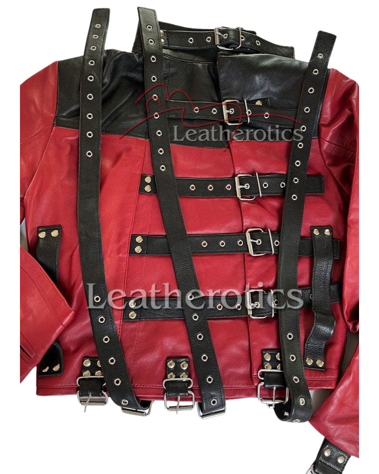 Leather BDSM Straitjacket