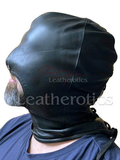 Goat BDSM Leather Mask