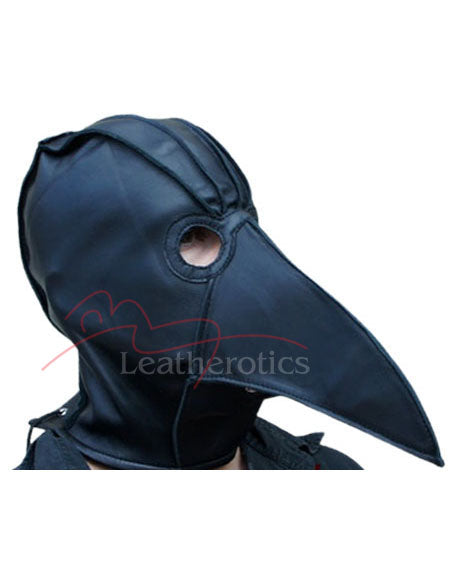 Plague Doctor Leather Mask