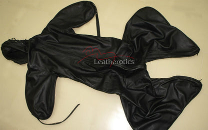 Leather Bondage Suit