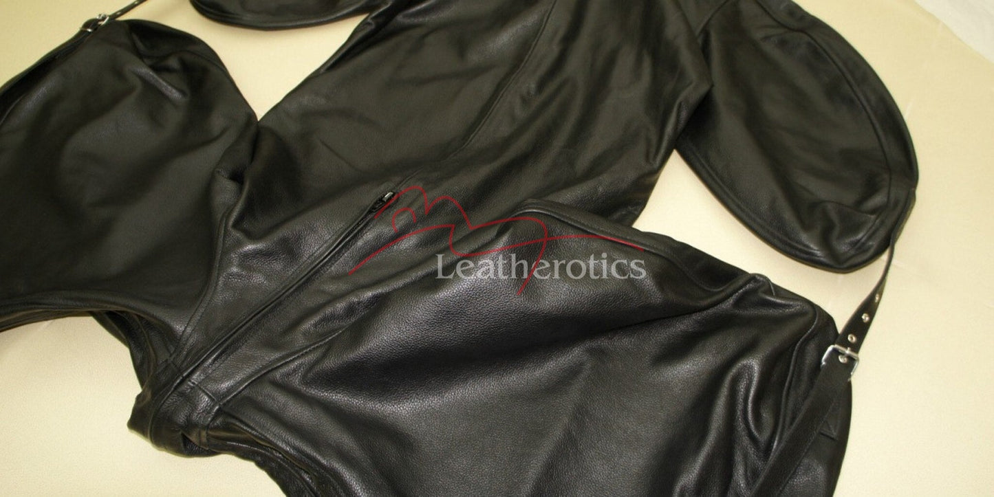 Leather Bondage Suit