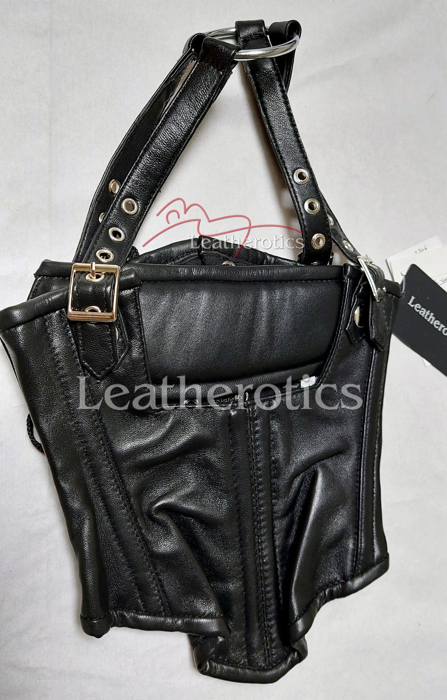 Leather Neck Corset Head Harness