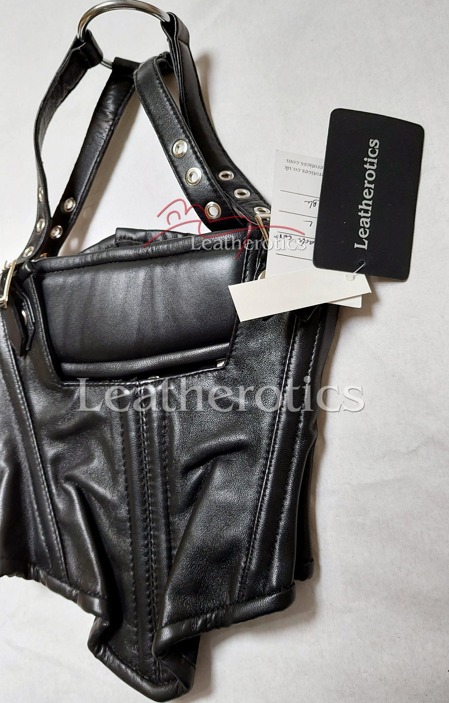 Leather Neck Corset Head Harness