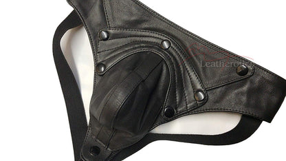 Men's Leather Jock 026